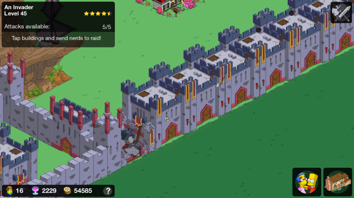 Many Barbarian Castles